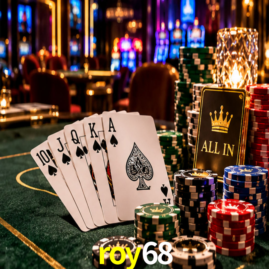 roy68: Jogos de Caça-Níqueis-Altas Recompensas, Roleta-Velocidade, Blackjack-Desafios Máximos